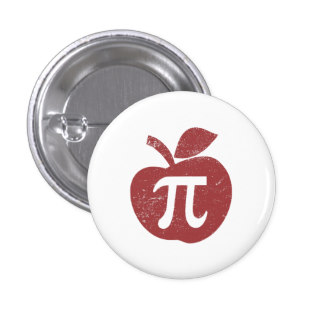 Apple Pie Pi Day 3 Cm Round Badge