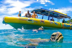 Snorkelling in Queensland's Airlie Beach.