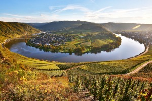 A loop of the Moselle River.