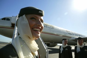 Etihad's multicultural flight team are friendly, professional and efficient. 