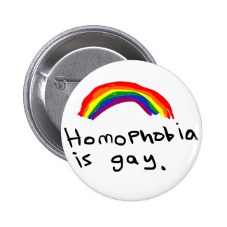 Homophobia is Gay Pin