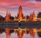 Ayutthaya, located about 80 km north of Bangkok, was once the capital of the Kingdom of Siam.