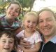 Mortgage broker Ashley Simmons (far right) finds it challenging to separate work from home and recommends physically ...