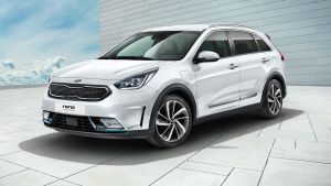 2017 Kia Niro plug-in hybrid.