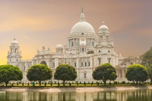 The Victoria Memorial in Kolkata.