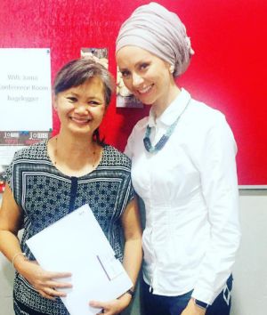 Susan Carland on her recent recce to Phnom Phen, with Cambodian women’s rights activist Mu Sochua 
