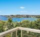 The view from 14d Eastbourne Road, Darling Point, which is available from $5950 a week.