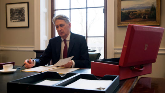 Chancellor Philip Hammond prepares for the Budget