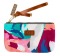 Squeak's digitally printed cotton canvas pouch is great for keeping small items in while travelling.