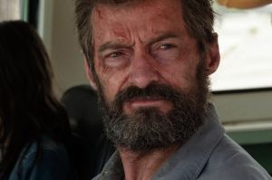 Hugh Jackman cops a beating as this older Wolverine in Logan.