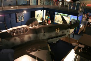 Bf 109 at the National Air and Space Museum. When the Bf 109 was designed in 1934, by a team led by Willy Messerschmitt and Robert Lusser,[45] its primary role was that of a high-speed, short range interceptor.