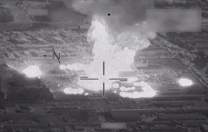The US-led coalition has been bombarding Mosul for months.  US Defense Department