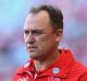 SYDNEY, AUSTRALIA - SEPTEMBER 10: John Longmire the coach of the Swans lokks on during the AFL 1st Qualifying Final ...