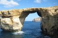 This is a April 2014 image of the Azure Window.