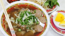 Pho from Pho Tau Bay, Cabramatta. 