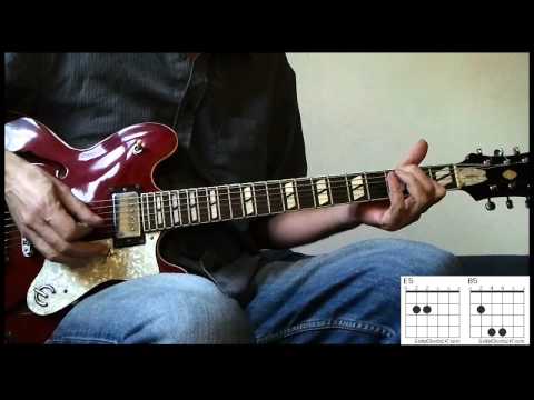 'Rock'n'Roll Singer'  AC/DC Guitar Tutorial [Malcolm]