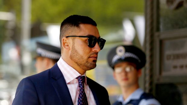 Salim Mehajer arrives at the Downing Centre court complex in November 2016. 