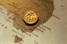 Global investors take positions in the Australian dollar when they want to take a bet on global growth, says currency ...