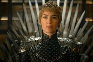 Lena Headey in a scene from Game of Thrones. The series has been one of the most popular borrowed from ACT libraries in ...