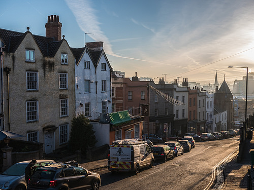 Frosty morning, St Michael's Hill