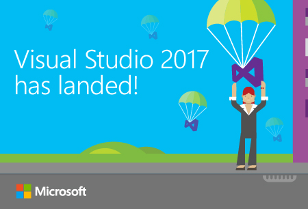 Visual Studio 2017 is here