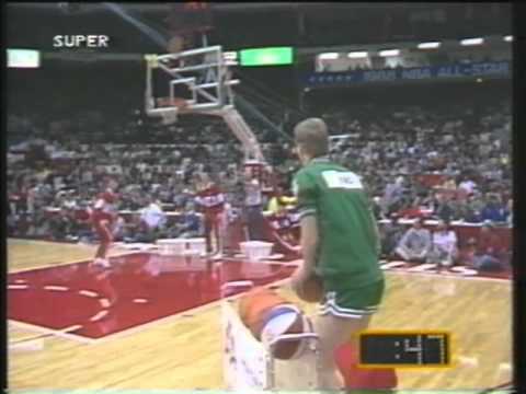 3 point shootout 1988 Larry Bird