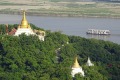 Sagaing on the outskirts of Mandalay in Myanmar. But what's the name of the river?