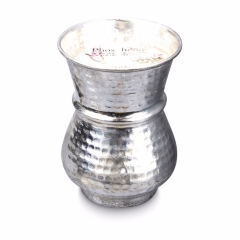 Small Beaten Nickel Vessel Candle