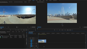 Breaking down the 360 video editing process