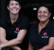 Tania Lenon and Penny Petridis (right) of renovation and building maintenance business Female Tradie.