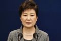 Park Geun-hye, pictured in November, was accused of colluding with long-time friend in an influence scheme.