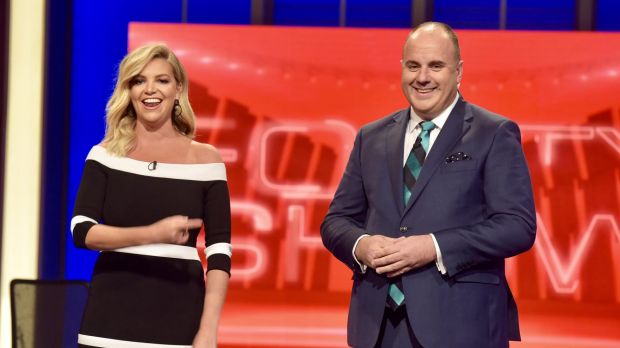 Rebecca Maddern and Craig Hutchison emerged very much as co-hosts.