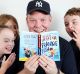 Now top of the pops with Kids: Peter Helliar and his first children's book, Frankie Fish and the Sonic Suitcase.