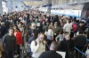 Passengers at O'Hare International Airport in Chicago wait to be screened by the Transportation Security Administration.