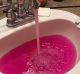 Canadian town says no reason to worry about bright pink water