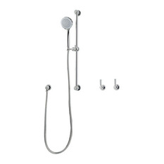 Perrin & Rowe - Perrin & Rowe - Contemporary example shower set C1B - Shower Heads and Body Sprays