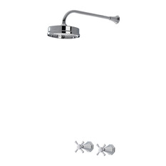 Perrin & Rowe - Perrin & Rowe - Deco example shower set D1A - Shower Heads and Body Sprays