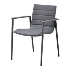 Core Dining Chair Armchair Greey - Outdoor Dining Chairs