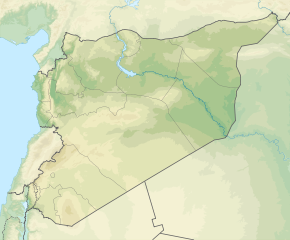 Battle of Rastan (2011) is located in Syria
