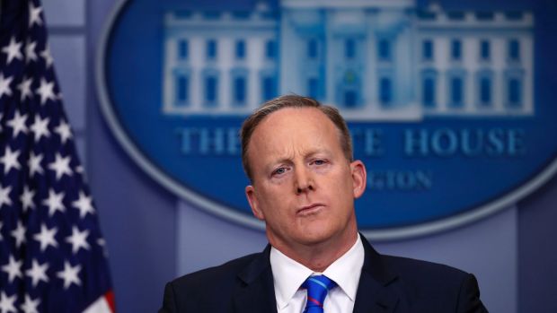 Press secretary Sean Spicer isn't spending as much time in front of the cameras as observers have come to expect of the ...