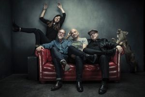 Hear the Pixies play tracks from their latest album, Head Carrier.