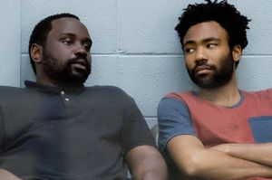 Genre-defying: Brian Tyree Henry (left) and Donald Glover play cousins Alfred and Earn.