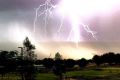 Lightning over Perth