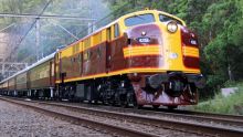 This diesel locomotive is among 3801 Limited's vintage fleet, which is now locked inside the Large Erecting Shed in ...