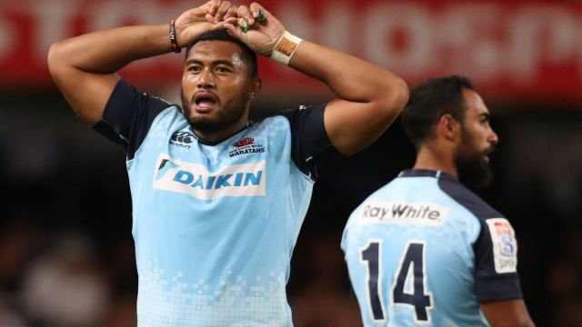 Struggles: The Waratahs were poor against the Sharks in Durban.