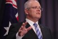 Treasurer Scott Morrison has spruiked tax cuts but they could hurt the economy initially.
