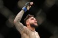 MELBOURNE, AUSTRALIA - NOVEMBER 27: Tyson Pedro of Australia celebrates his win over Khalil Rountree Jr of America ...