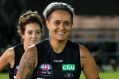 Collingwood's Moana Hope was caught speeding on Saturday.