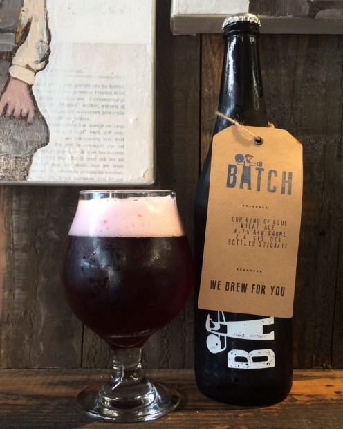 <b>Batch Brewing Company Our Kind Of Blue Wheat Ale</b><br>
Brand new in March 2017, this blueberry wheat ale presents ...