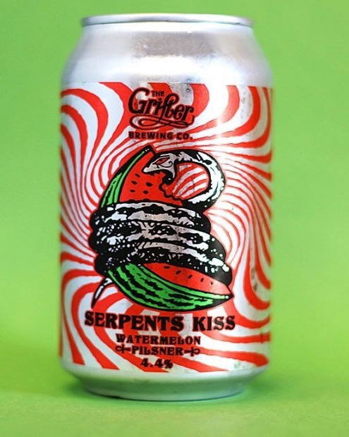 <b>Grifter Brewing Co Serpent’s Kiss Watermelon Pilsner</b><br>
Deft handling of the watermelon and hops ensures a ...